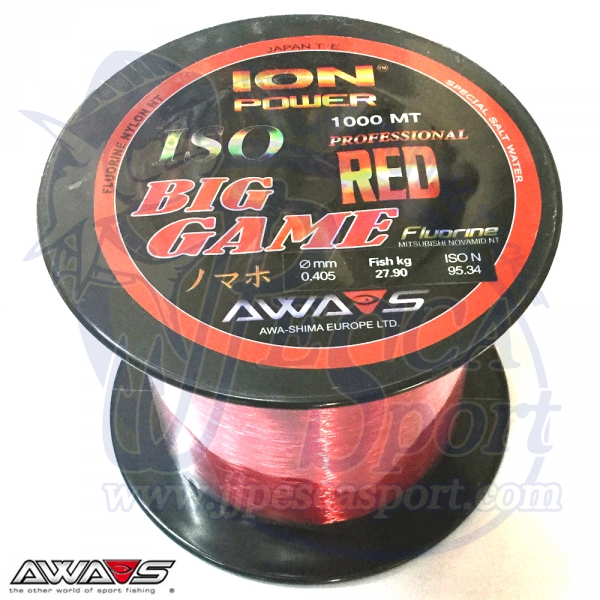 AWA-SHIMA ION POWER ISO BIG GAME RED