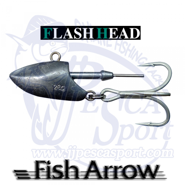 FISH ARROW FLASH HEAD
