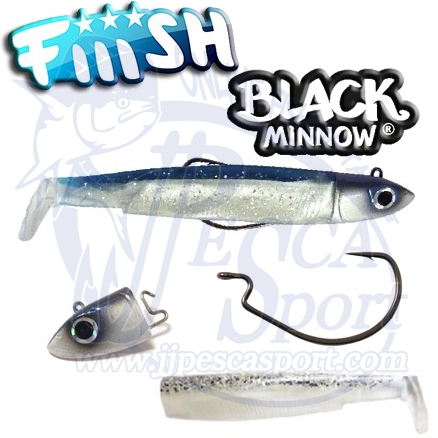 FIIISH BLACK MINNOW 140