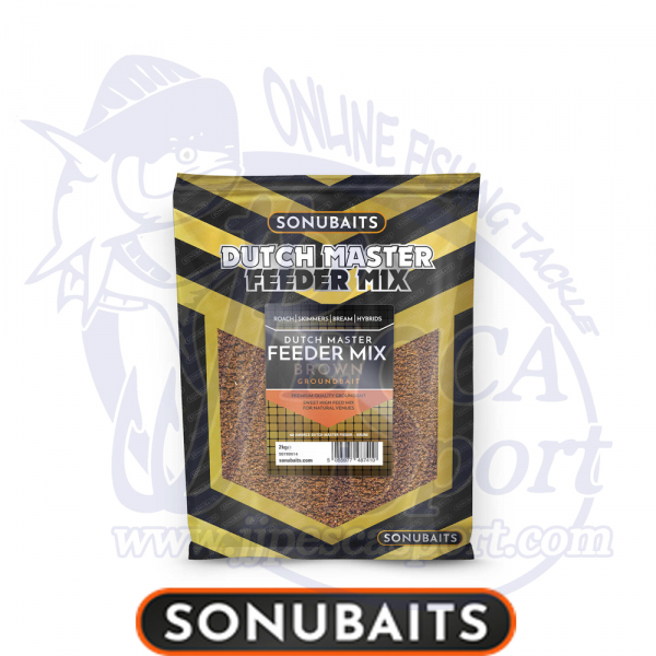 SONUBAITS DUTCHMASTER FEEDER MIX BROWN 