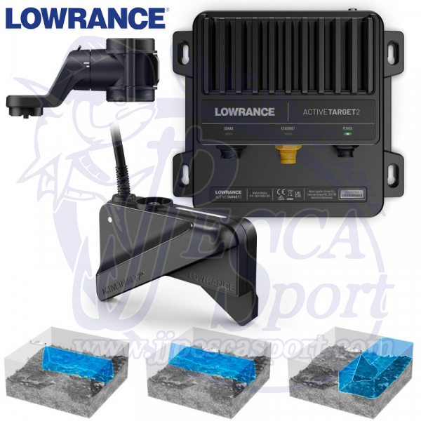 LOWRANCE ActiveTarget 2 XL Modulo + Transductor con cable de 7,6m