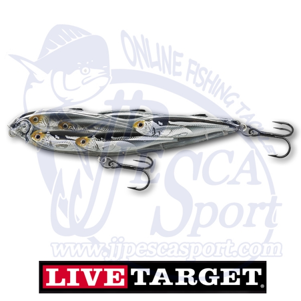 LIVETARGET GLASS MINNOW WALKING BAIT