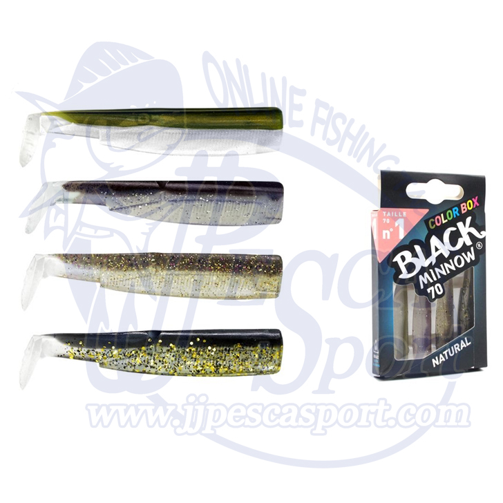 VINILO-FIIISH-BLACK-MINNOW-90-JJPESCASPORT - FIIISH BLACK MINNOW