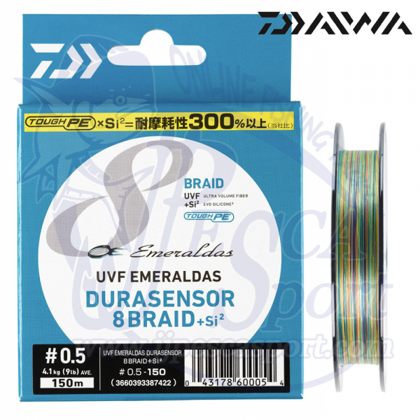 DAIWA EMERALDAS DURASENSOR 8 BRAID