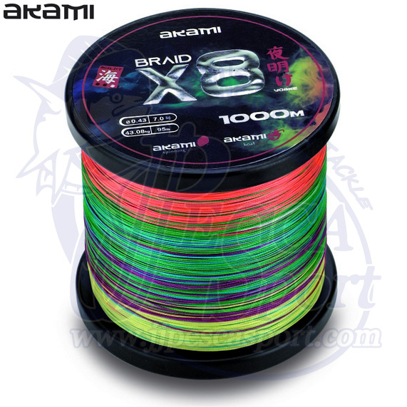 AKAMI YOAKE X8 MULTICOLOR 1000 M.