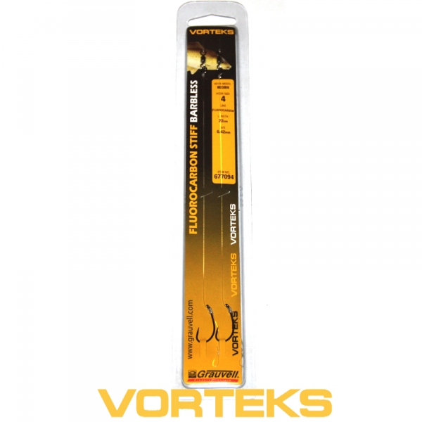 VORTEKS FLUOROCARBON STIFF BARBLESS