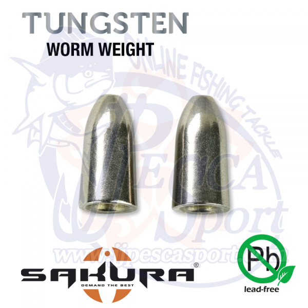 SAKURA TUNGSTEN WORM WEIGHT  