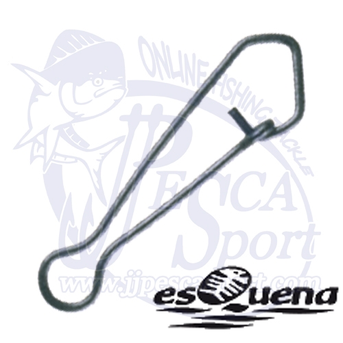 ESQUENA HOOKED SNAP BLACK NICKEL