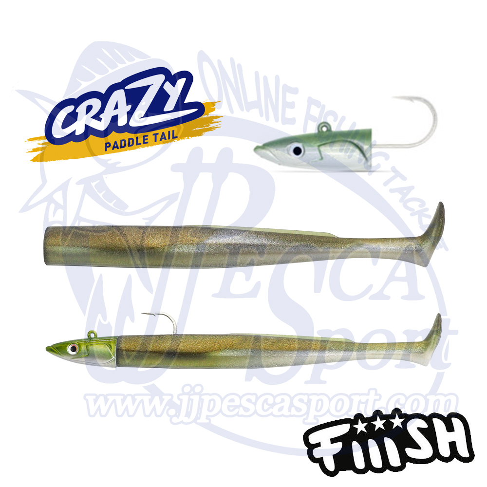 VINILO FIIISH CRAZY PADDLE TAIL 150 JJPESCASPORT - FIIISH CRAZY