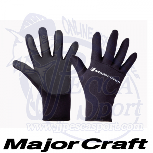 MAJOR CRAFT GUANTES TITANIUM 5 DEDOS CERRADOS