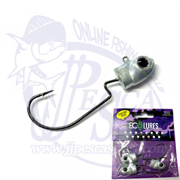 ECOLURES JIG HEAD & TEXAS (SIN PLOMO)