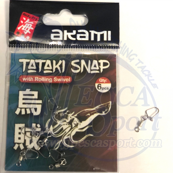 AKAMI TATAKI SNAP WITH ROLLING SWIVEL