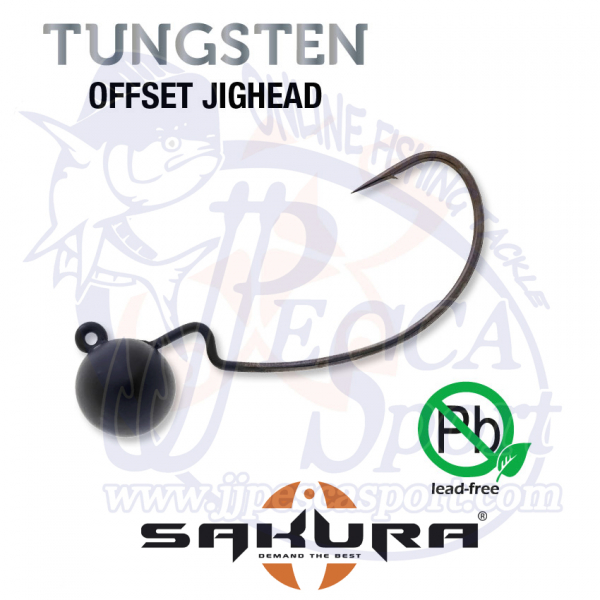 SAKURA TUNGSTEN OFFSET JIGHEAD