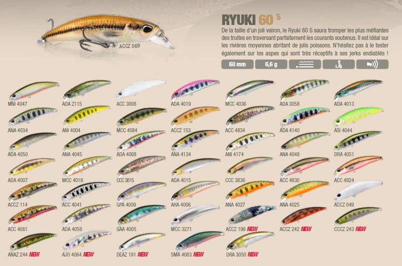 DUO Spearhead Ryuki 110S poisson nageur coulant