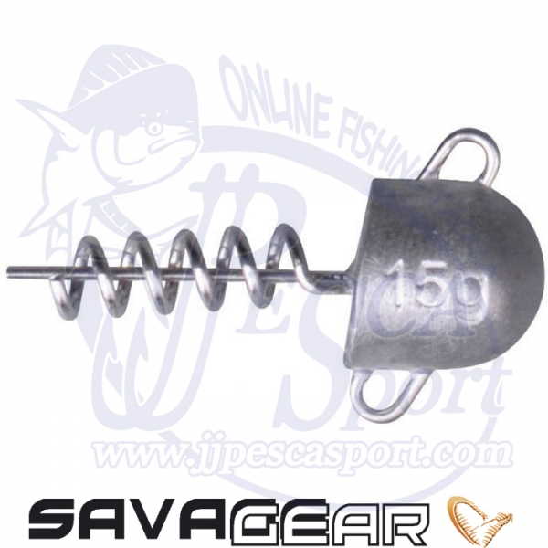 SAVAGEAR CORK SCREW HEADS