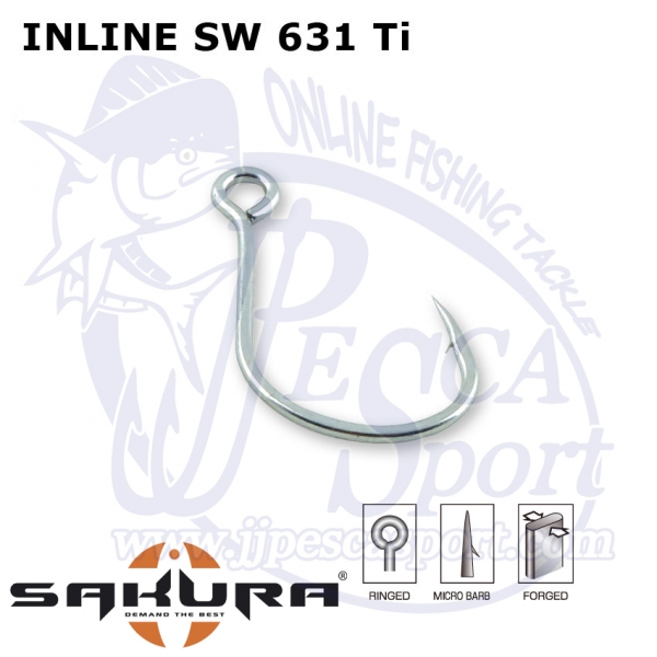 SAKURA ANZUELO INLINE SW 631 TI