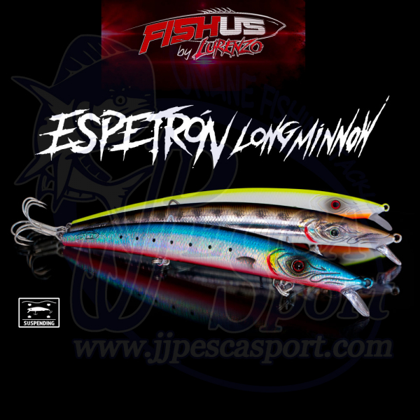 FISHUS BY LURENZO ESPETRON LONG MINNOW