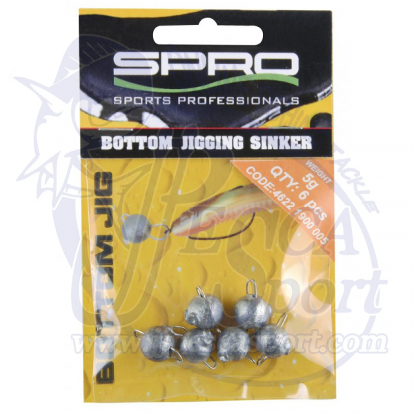 SPRO BOTTOM JIGGING SINKER (CHEBURASHKA)