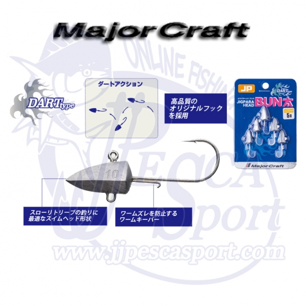 MAJOR CRAFT JIG PARA HEAD DART