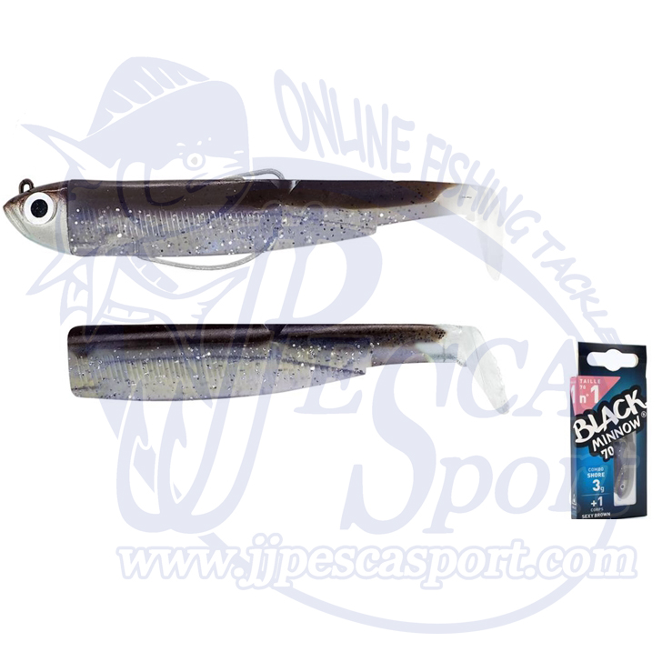 VINILO-FIIISH-BLACK-MINNOW-90-JJPESCASPORT - FIIISH BLACK MINNOW