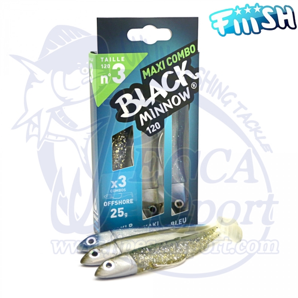 FIIISH BLACK MINNOW (MAXI COMBO)