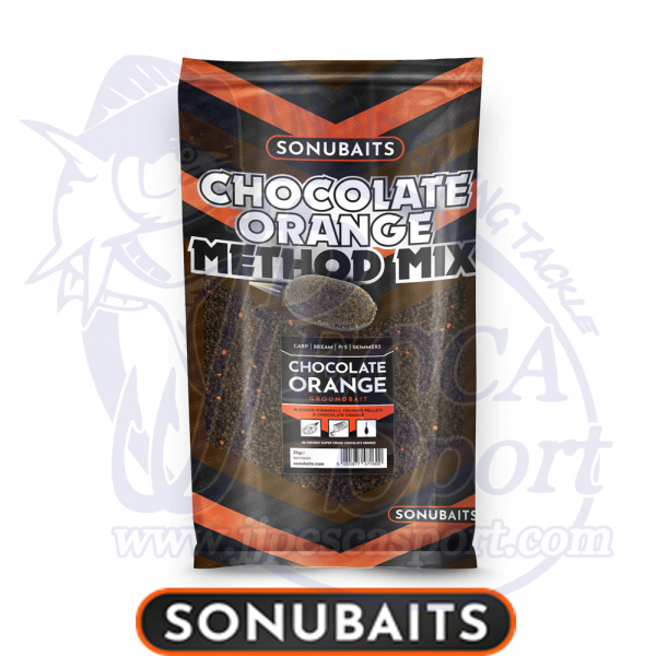 SONUBAITS CHOCOLATE ORANGE METHOD MIX GROUND BAIT